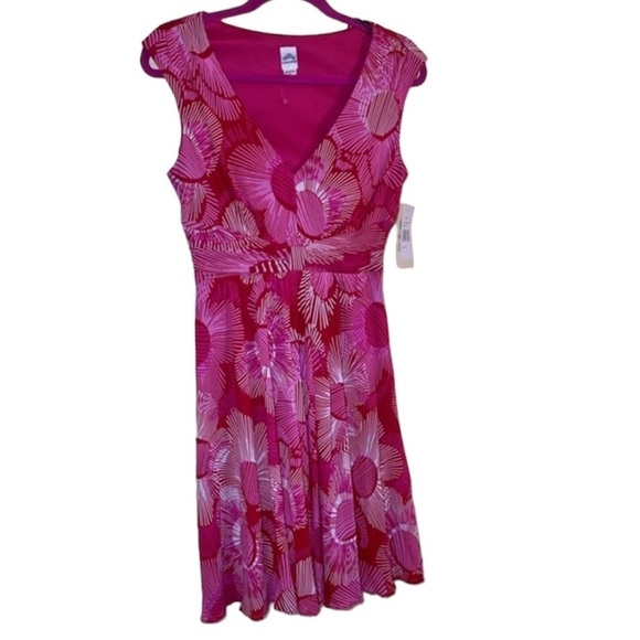 Signature by Sangria Dresses & Skirts - SANGRIA‎ Missy V neck floral summer Dress Size-8